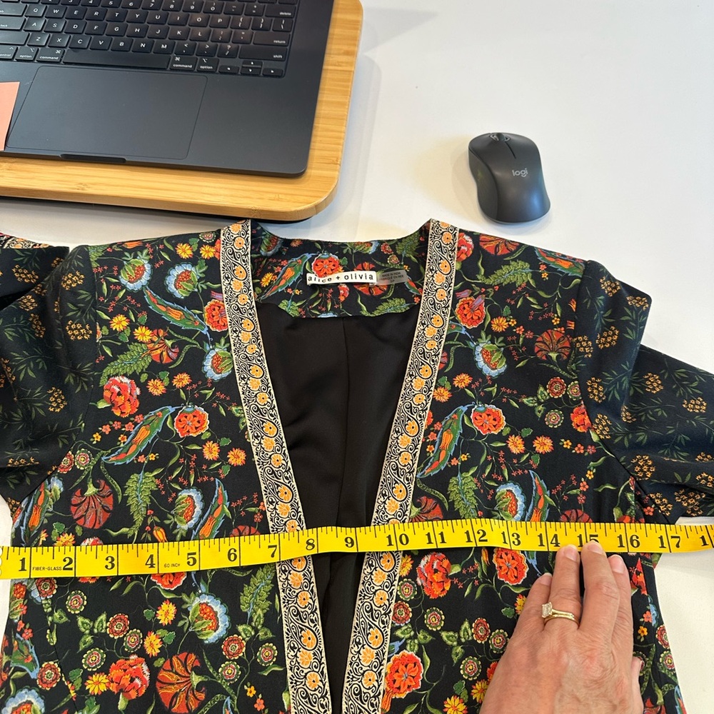 Alice + Oliva Chriselle Embroidered Blazer - Picture 6 of 9